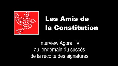 Message de remerciement des Amis de la Constitution - Referendum Non Loi Covid