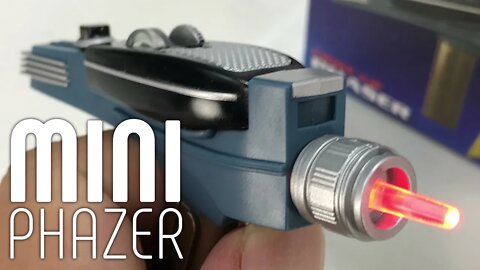 Star Trek TOS: Light-Up Phaser Miniature Edition Toy Review