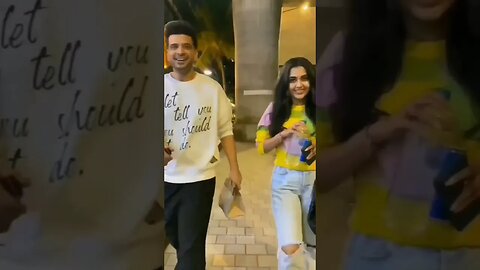 Karan Kundra and Tejaswi Today #tejran #shorts #youtubeshorts