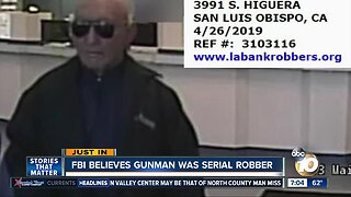 FBI believes gunman was serial robber