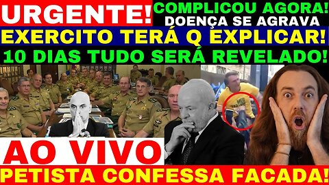 EXERCITO VAI REVELAR TUDO! ESQUERDA DESESPERADA1 ABRIRAM A BOCA SOBRE FAC4DA BARBA CHORA ACABOU!