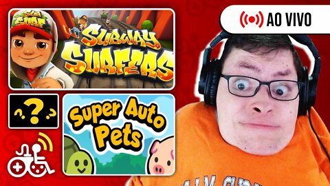 Subway Surfers + Super Auto Pets - LIVE SOBRE RODAS