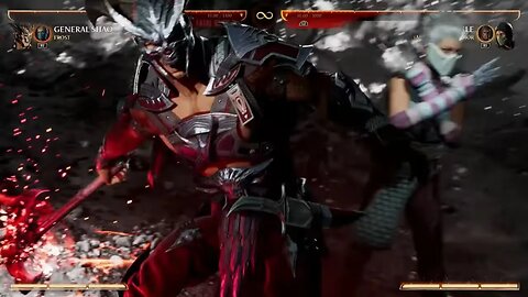 Mortal Kombat 1 2023 General Shao & Frost Kameo Fatal Blow