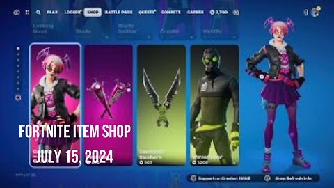 Fortnite Item Shop|July 15, 2024