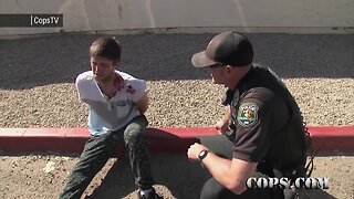 COPS producer stages interview with Glendale officer