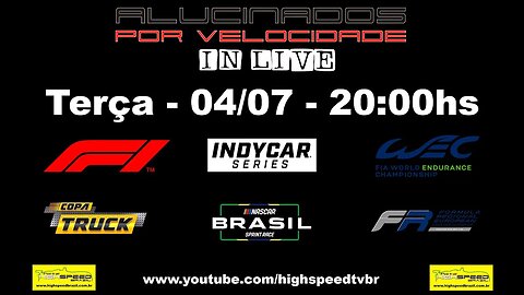 🏎️ ALUCINADOS POR VELOCIDADE IN LIVE