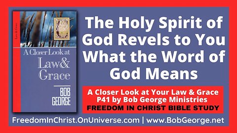 The Holy Spirit of God Revels to You What the Word of God Means by BobGeorge.net