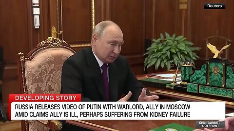 Russia sends message in new video of Putin and warlord