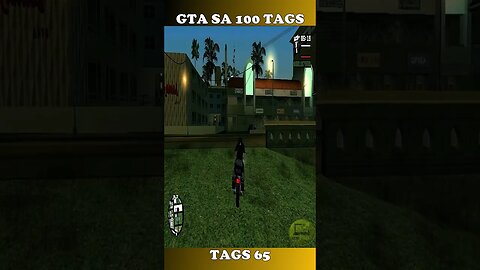 GTA SAN ANDREAS 100 TAGS TAG 65 #shorts #semedissaum #gta