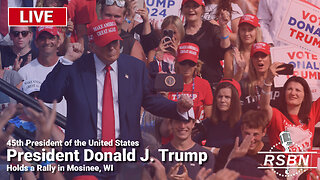 LIVE: President Donald J. Trump to Hold a Rally in Mosinee, WI - 9/7/24