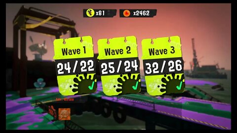 Splatoon 3 - Grizzco Splatana on Marooner's Bay (Eggsecutive VP 200 Reached!)