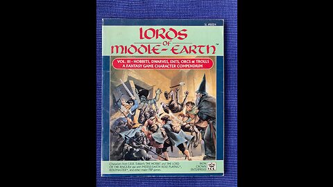 Lords of Middle-earth Vol III