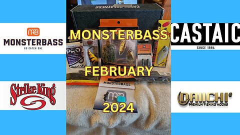 MONSTERBASS FEBRUARY 2024 PREMIUM SUBSCRIPTION UNBOXING