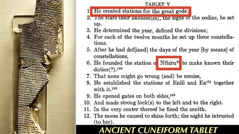 Nibiru & The Nemesis in Ancient Cuneiform Tablets & Mesopotamian Astronomy