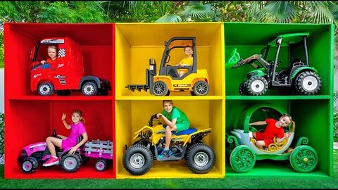 Five-Kids-Challenge-to-find-Colorful-Car_4