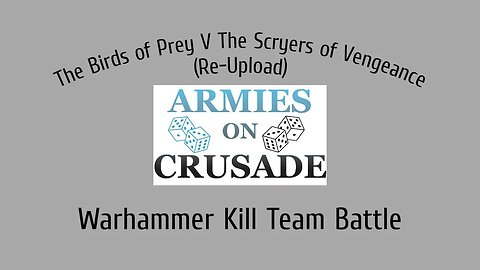 (Re-upload) Warhammer - Kill Team Battle / Kroot vs Warpcoven