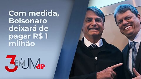 Tarcísio anistia multas como uso de máscaras na pandemia