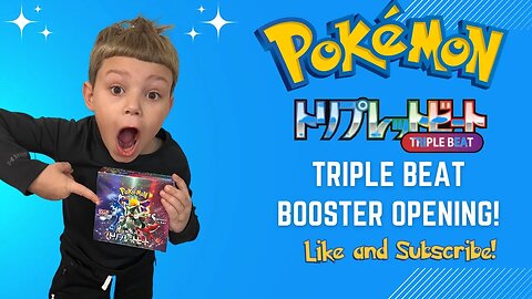 You Won't Believe What Was Pulled from a Pokemon Triple Beat Booster Box...Hint: It's a GOLD CARD! ✨