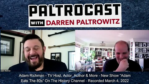 Adam Richman interview with Darren Paltrowitz