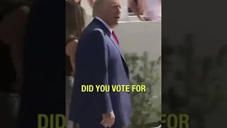 Trump reveals whether he voted for Ron DeSantis