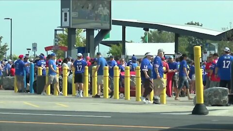 No fans in the stands at Bills Stadium for "foreseeable" future