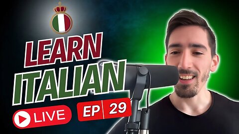 Learn Italian LIVE #29 | Sopra, sotto, sottosopra!