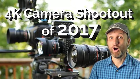 Best 4K Video Camera Shootout of 2017