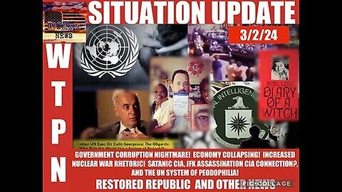 WTPN ~ Judy Byington ~ Situation Update ~ 03-02-24 ~ Trump Return ~ Restored Republic via a GCR