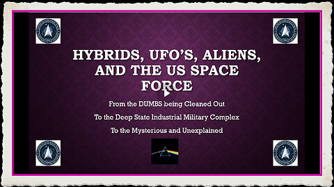 Hybrids - UFOs - Aliens - US Space Force