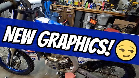 Fresh Graphics for the Yamaha! | 2023 YZ450F