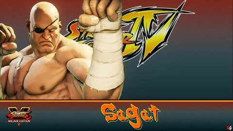 Street Fighter V Arcade Edition: Street Fighter 4 - Sagat