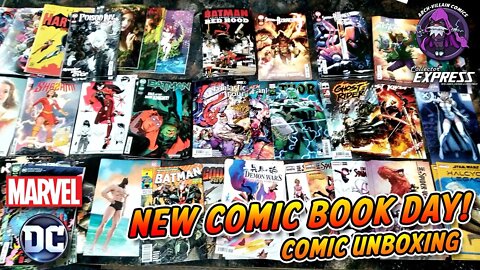 New COMIC BOOK Day - Marvel & DC Comics Unboxing August 3, 2022 - New Comics This Week 8-3-2022