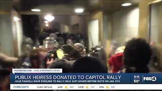 Publix Heiress donated to capitol riots