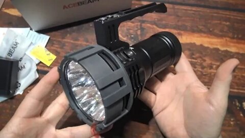 AceBeam X75 Power Bank Flashlight Kit Review! (80,000 Lumens!)