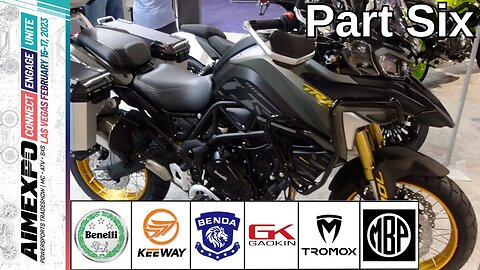 AIMExpo Pt. 6 | Benelli / Keeway / Benda / Gaokin / Tromox / MBP