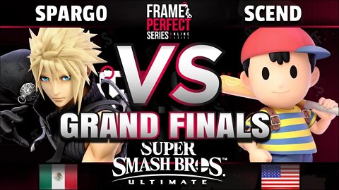 FPS6 Online SSBU Grand Finals - Sparg0 (Cloud) vs. Scend (Ness) - Smash Ultimate Tournament