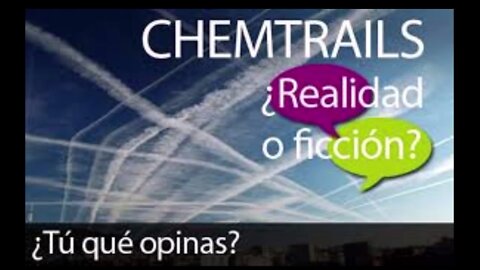 Chemtrails... Siniestro método de exterminio, ejecutado diaria por la élite JudeoSIONISTA