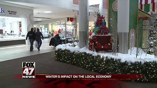 Local businesses are feeling winter's impact