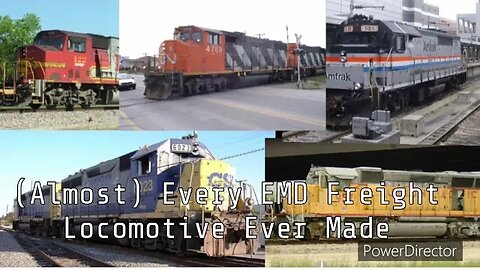 (Almost) Every EMD Freight Locomotive Ever Made