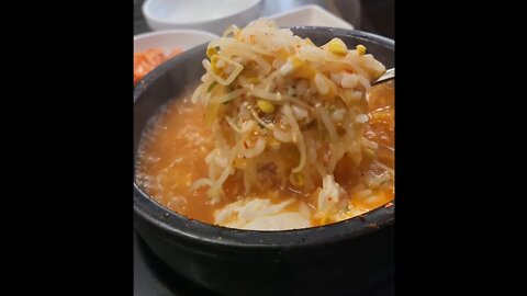 #shorts #food #cooking Jeonju Bean Sprouts rice Soup 전주 콩나물 국밥