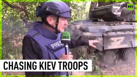 RT shadows Donetsk troops chasing after Kiev military targeting civilians