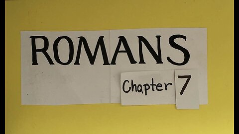 Romans chapter 7 - Marianne Manley