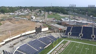 Crews break ground on Phase II of Pro Football Hall of Fame Village