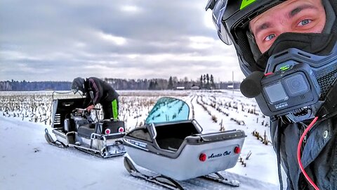 Hitting The Snowmobile Trails Like it's 1970