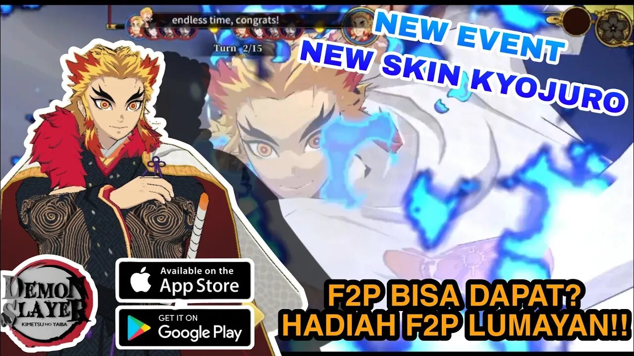 NEW FITUR GACHA RATE UP!! SKIN KYOJURO KEREN PARAH Demon Slayer Blade