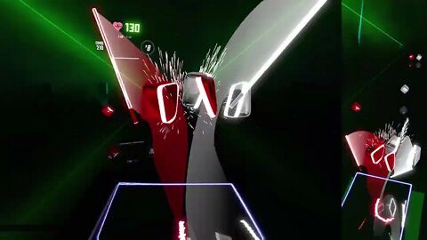 (beat saber) kelly clarkson - christmas isn't cancelled (just you) [mapper: techbutterfly]