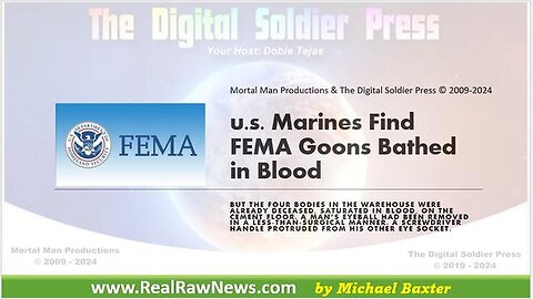 U.S. MARINES FIND FEMA GOONS BATHED IN BLOOD