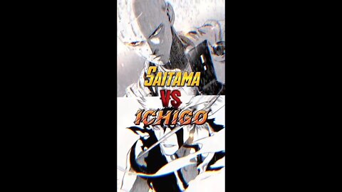 Ichigo (TYBW) vs Saitama (Manga) who wins ? #shorts #anime#bleach#onepunchman#bankai#ichigo#saitama