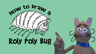 How to Draw a Roly Poly Bug