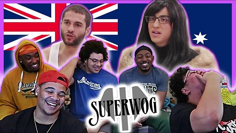 AMERICANS REACT TO SUPERWOG